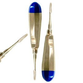 Cogswell A Dental Root Elevator with Straight Flat Tip, Root Extraction Elevator Tools | Dental Instruments (Set of 2)