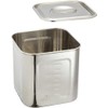 遠藤商事 Deep Corner Molybdenum Kitchen Pot with Scale 18 cm