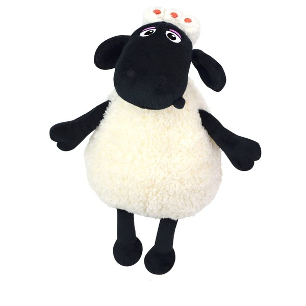NICI Shaun the Sheep Plush Toy, White, Timmy Mom, 9.8 inches (25 cm), Sheep Gift