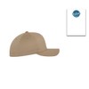 HLKauf Flexfit Unisex Woolly Combed Cap, Baseball Cap, Grey Underside,