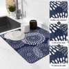 LuxStep Dish Drying Mat Super Absorbent Kitchen Counter Mat Rubber