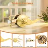 Probrico Gold Door Handles - Interior Passage Lever, Brushed Gold