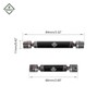FEDCO UTB18 Driveshafts 66-76MM 84-105MM Center Drive Shafts for Axial