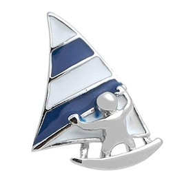 Windsurfing Pins Lapel Pin Pin222, Brass