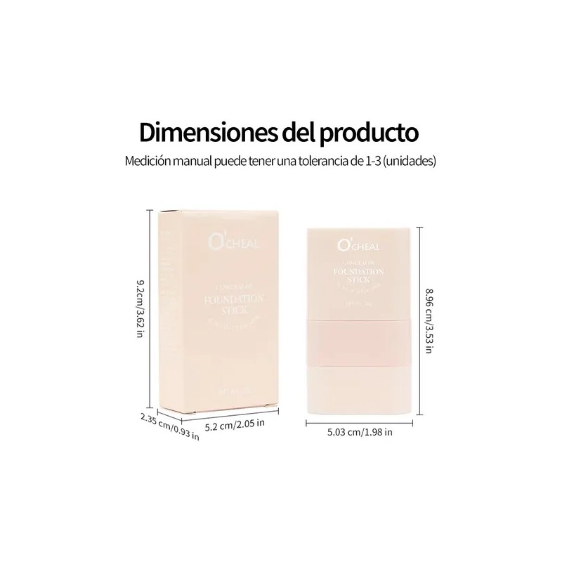Corrector 2 En 1, Para Un Acabado De Maquillaje Perfecto