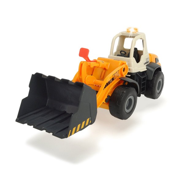 DICKIE TOYS Light and Sound Construction Front Loader Vehicle