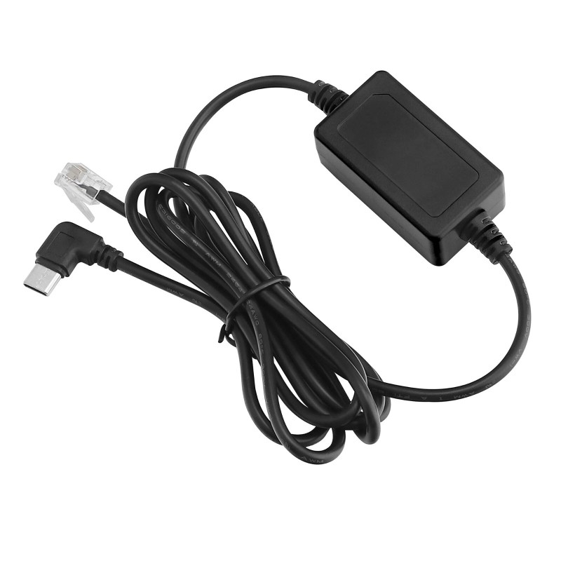 ABLEGRID Radar Detector Cable with USB C to RJ11 Plug