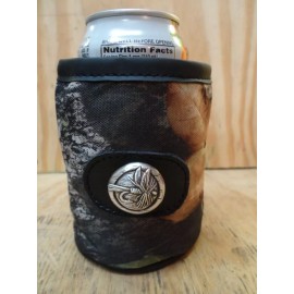 enmon MOSSY OAK ~ FISHING FLY ~ CAN COOZIE / KOOZIE