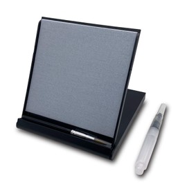 Oritlife Mini Water Artist Board Drawing Set Paint with Bamboo Brush+Water Brush Pen, Mini Zen Buddha Magic Painting Board, Mini Relaxation Meditation Sketch pad