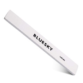 BLUESKY Nail File Square 100/180, Square Nail File, Double-Sided, Dual Grade Grit, Nail Files for Gel Nails, Professional Nail Accessories, Manicure and Pedicure Tools, 30 g