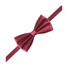 DWOY Bow Tie Adjustable Satin Bow Ties for Men and