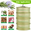 Drying Net Mesh Herb Dryer for Herbs, 4-Layer Herb Drying
