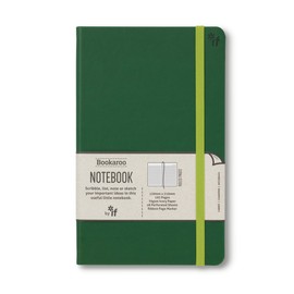 IF Bookaroo Notebook A5 - Forest Green