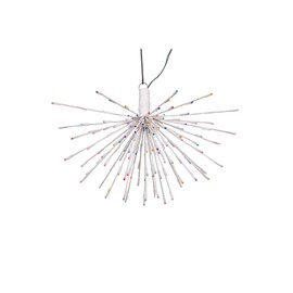 Vickerman 160Lt x 24" White Starburst Multi-Colored 5mm LED Lights.