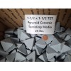 Vibra Finish Company 1-1/2 x 1-1/2 TET Pyramid Ceramic Vibratory