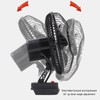 Portable Lithium Battery Fan Rechargeable 8in Multifunctional for Desk Outdoor