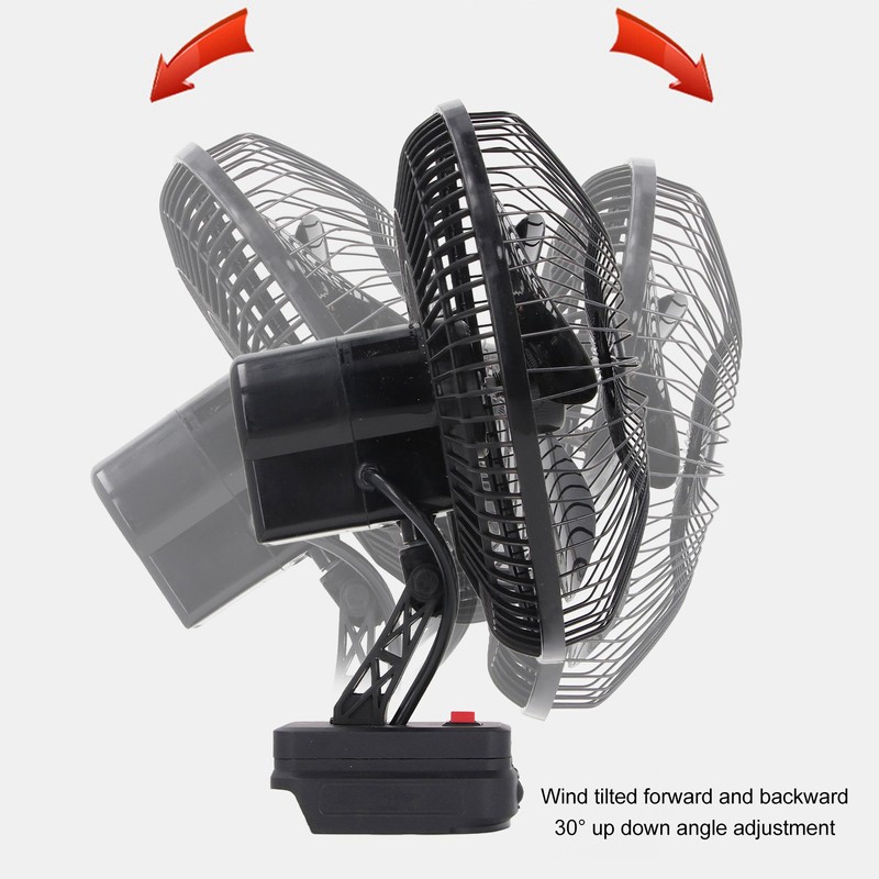 Portable Lithium Battery Fan Rechargeable 8in Multifunctional for Desk Outdoor