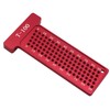 Hole Positioning Ruler Aluminum Alloy 100mm Metric Scale T Ruler