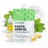 Set 3 Pastas Dental Menta Orgánica Sin Fluoruro 100g Natshop