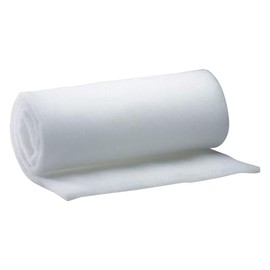 AK Trading Wide Bonded Dacron Upholstery Grade, 5 yd, 48" W Polyester Batting, White