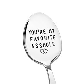 Girlfriend Boyfriend Birthday Gifts for Bf Gf Valentines Gift for Wife Husband Wedding Anniversary Presents for Fiance Fiancee Engagement Gifts for Coffee Tea Lover Gifts for Couple Spoon