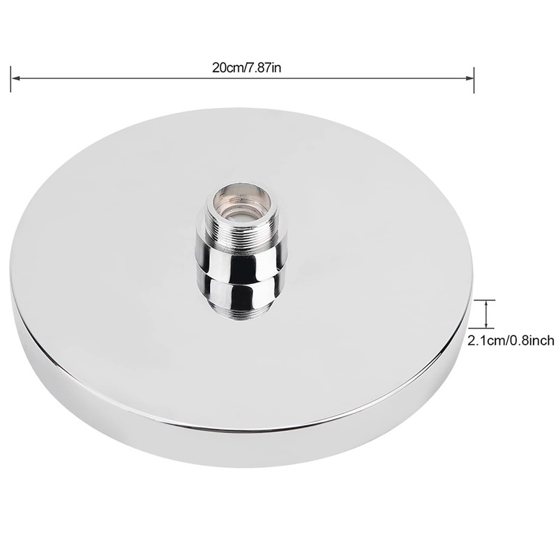 Round Shower Head Rain Shower 8 Inch Shower Head Rain