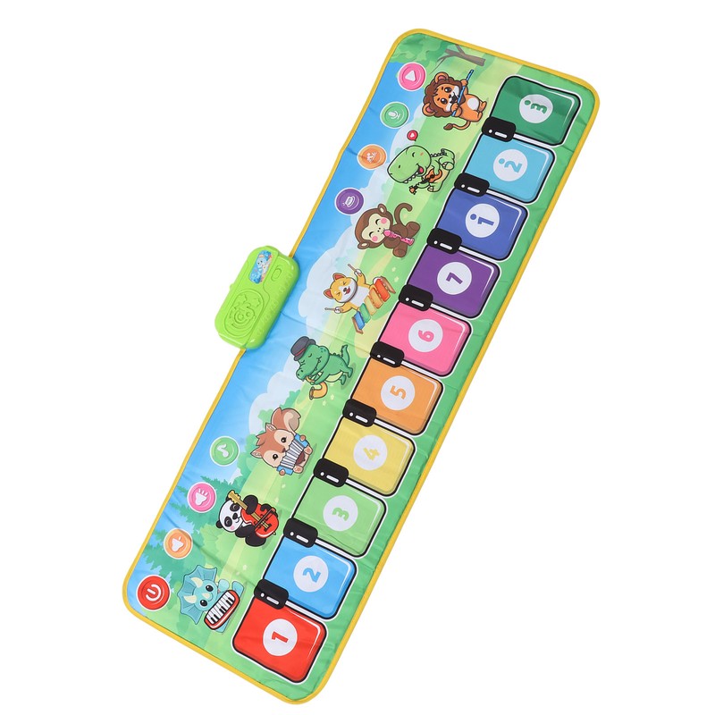 Kids Musical Mat Educational Folding Portable Toddlers Music Floor Keyboard