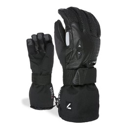 Level Men's Super Pipe Gloves, Gore-Tex Black, 8