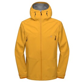 Little Donkey Andy Men's High-performance Waterproof Rain Jacket Outdoor Windbreaker Rain Coat Shell for Hiking,Golf Yellow L