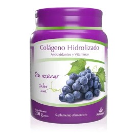 Colágeno Hidrolizado Sin Azúcar Polvo C200g Naturex Sabor Uva                                                                                         