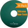 8 Silicone Dehydrator Sheets NON-Toxic for Nesco Round Dehydrators Fruit
