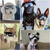 NAMSAN Dog Goggles Medium to Large Breed, Anti-UV Sunglasses for