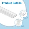 Pangda 10 Pcs 60 Inch Letter Tracks for Plastic Sign