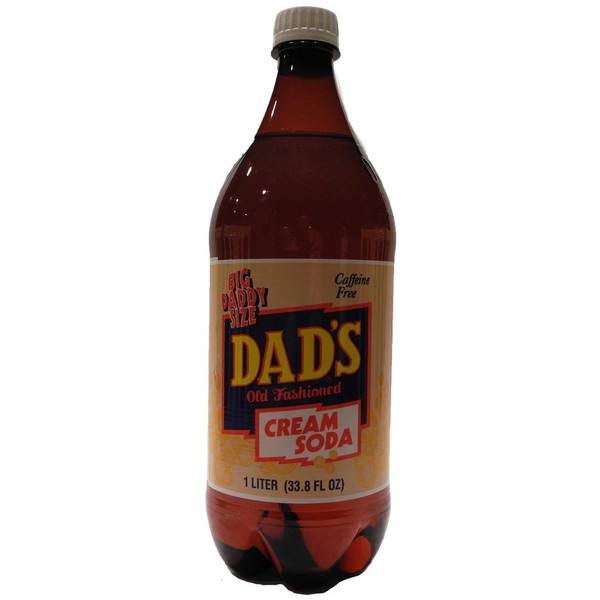 Dad's Old Fashioned Cream Soda 1 Liter (2 Pack)