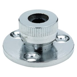 Seachoice Cable Outlet, 3/8 In., Weatherproof, Chrome-Plated Brass