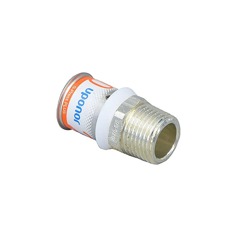 Uponor S-Press Plus MLC Transition Nipple 16 mm x 1/2