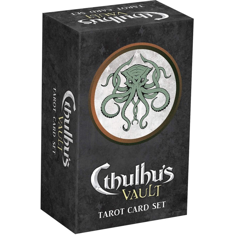 Ultra Pro Cthulhu's Vault Tarot Card Set , Black