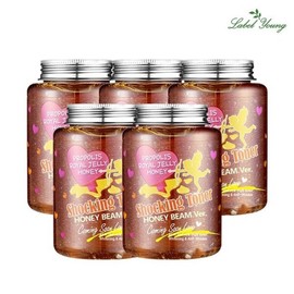 Labelyoung Shocking Toner Honey Glow Version 250ml 5 pcs Honey Glow Moisture + Exfoliation Care All-in-One Moisture Nutrient Cream