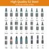 24 in 1 Magnetic Ratchet Screwdriver Set, Multi Bit DIY