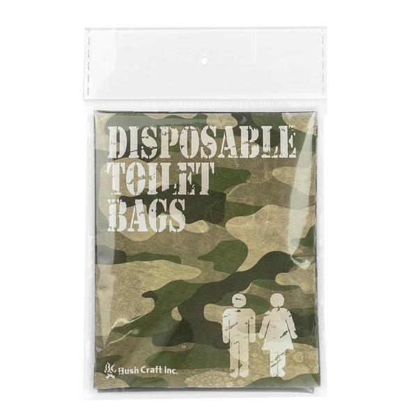 Bush Craft Bushcraft Disposable Toilet Bags Set of 2