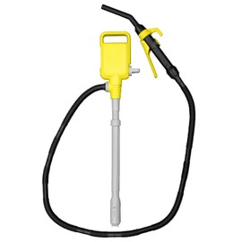 TERA PUMP Automatic Nozzle Fuel Transfer Pump, Hand Control Nozzle, Extendable Intake, 49.2 inch Outtake Hose, 2.5 GPM