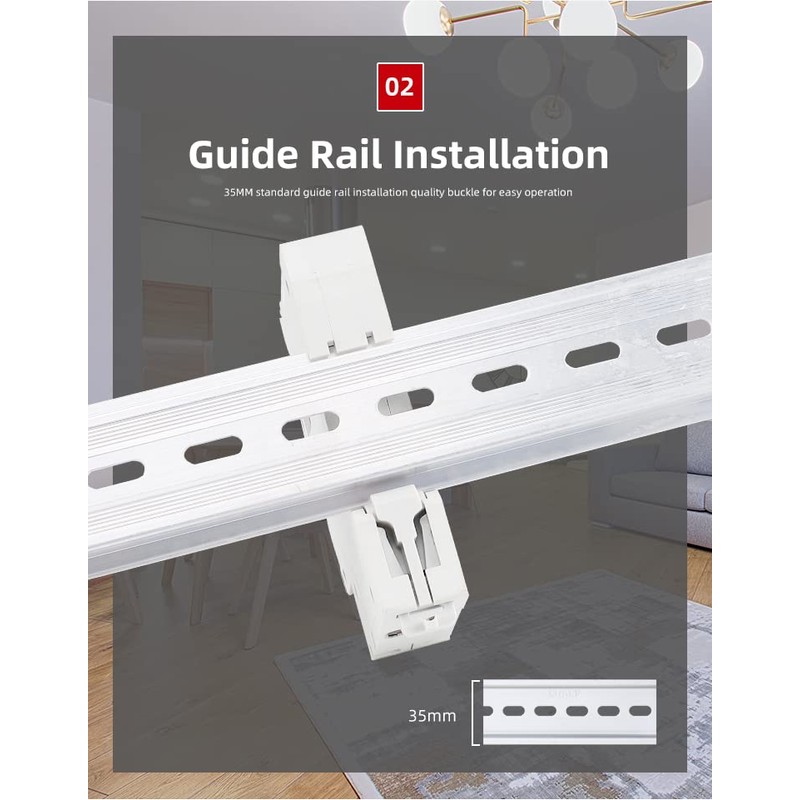 GEYA Mini Circuit Breaker DC,Din Rail 6KA DC MCB (2P