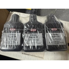 ICS  2-Cycle Engine Oil, Plastic Bottle, 5.2 Oz., Pk6. 25:1 Mix.  4% Ratio