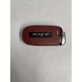 DODGE CHRYSLER JEEP SRT RED KEY SHELL 5 BUTTON WITH LOGO