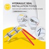 3 Pack Hydraulic Seal Installation Tools & 1266 Adjustable Gland