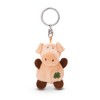 NICI Keyring Pig with Clover Leaf 5 cm
