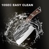 ZHANG XIAO QUAN SINCE 1628 Heavy Duty Butcher Knife, 40Cr13