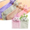 rabbit daycare kitchen car hook towel hand towel dragon hook subang towel green 4ea