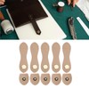 5 Set Leather Snap Buckles Soft Wearable DIY Sewing Leather