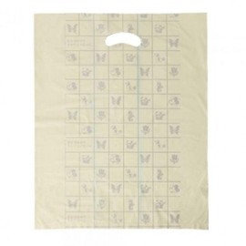 EAS 100-Pack Yellow Plastic Garment Bags 45x55cm Garment Bag